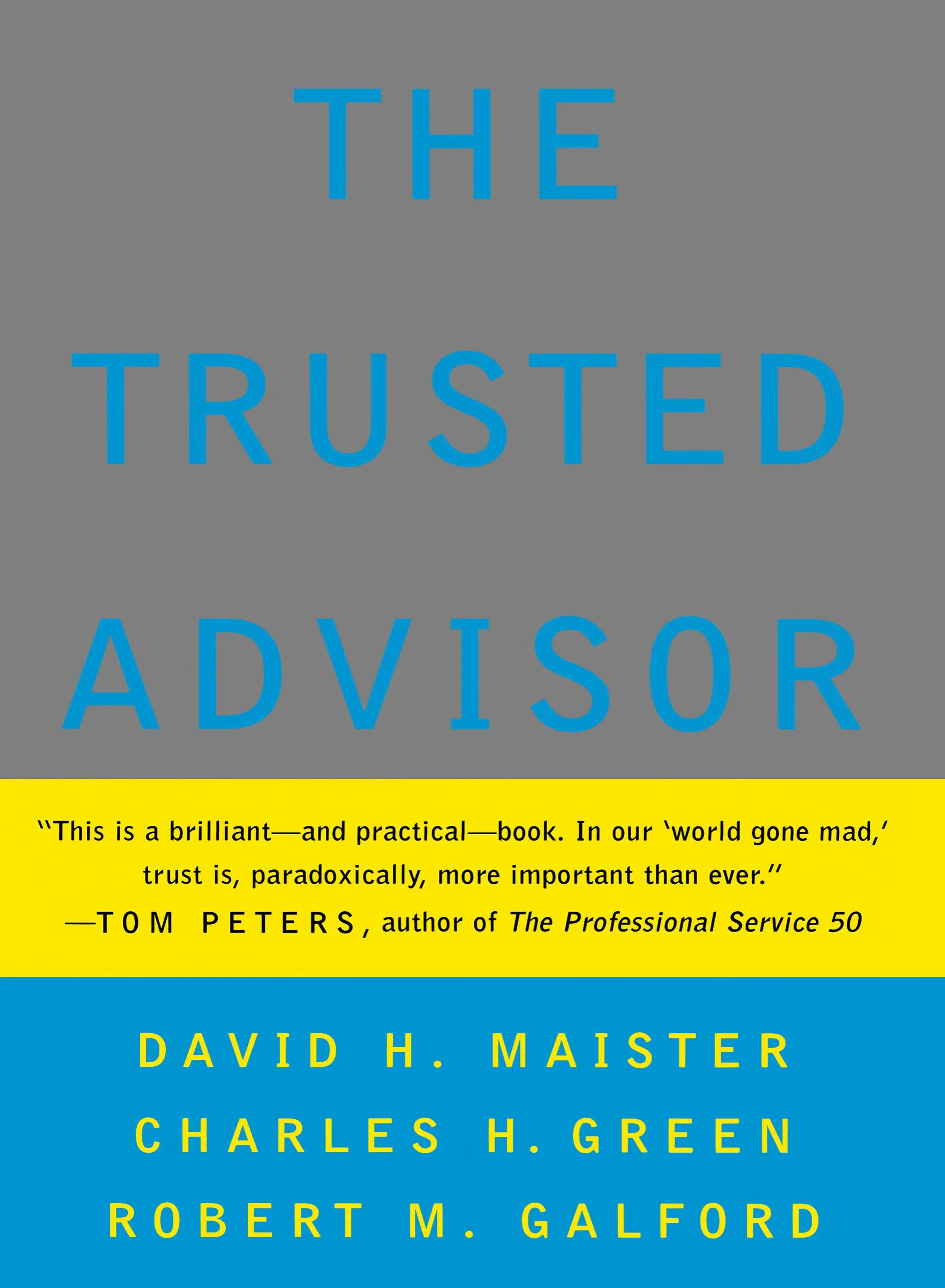 Cover of The Trusted Advisor